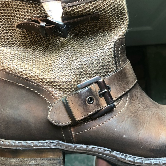 Italian Brown Leather Boots - Picture 3 of 7